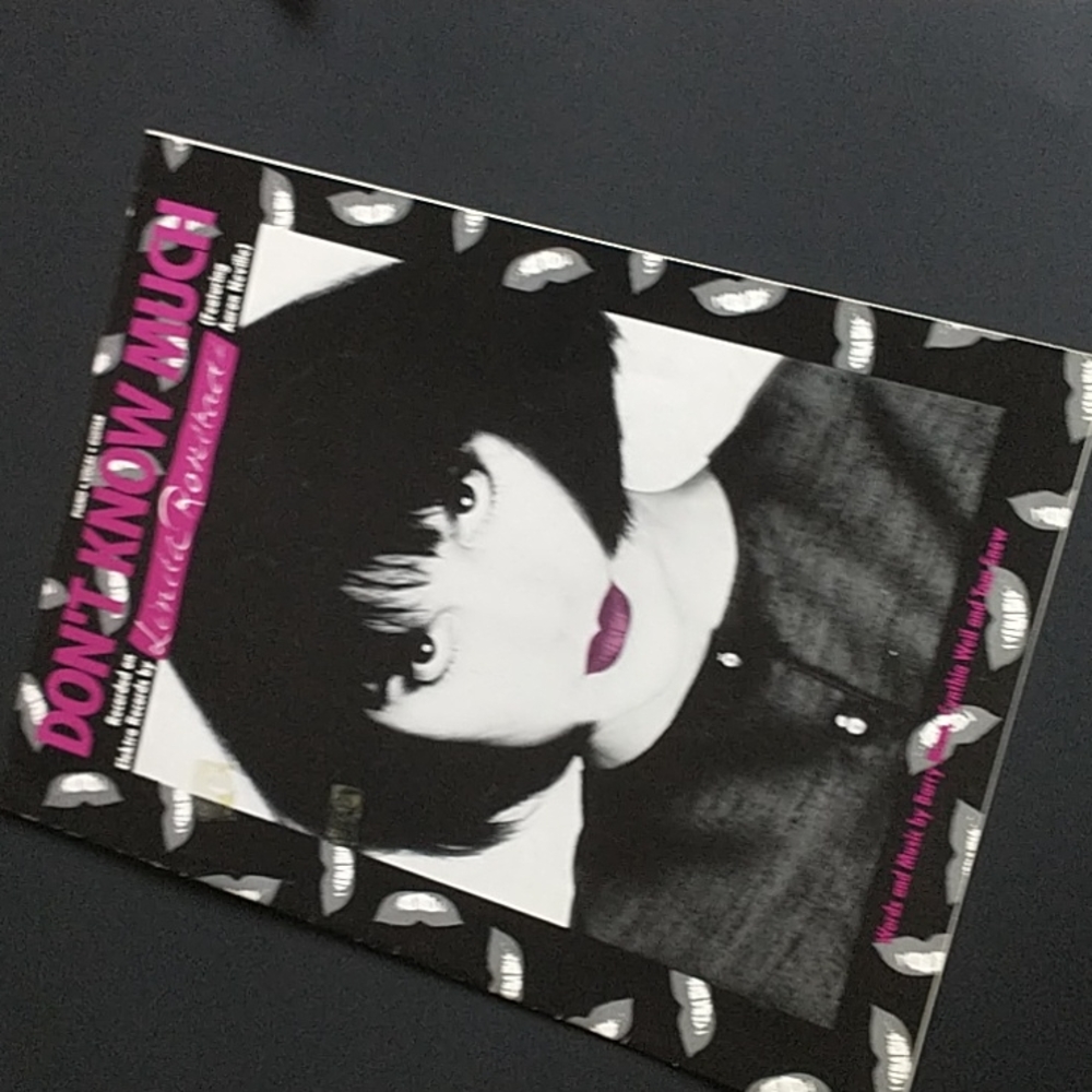 Vintage Song Music Sheet Book " Don't Know Much"